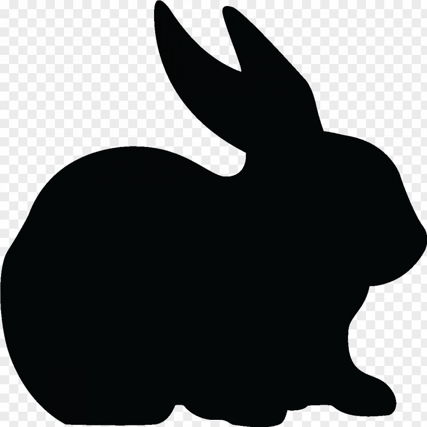 Rabbit Sticker Silhouette Clip Art PNG