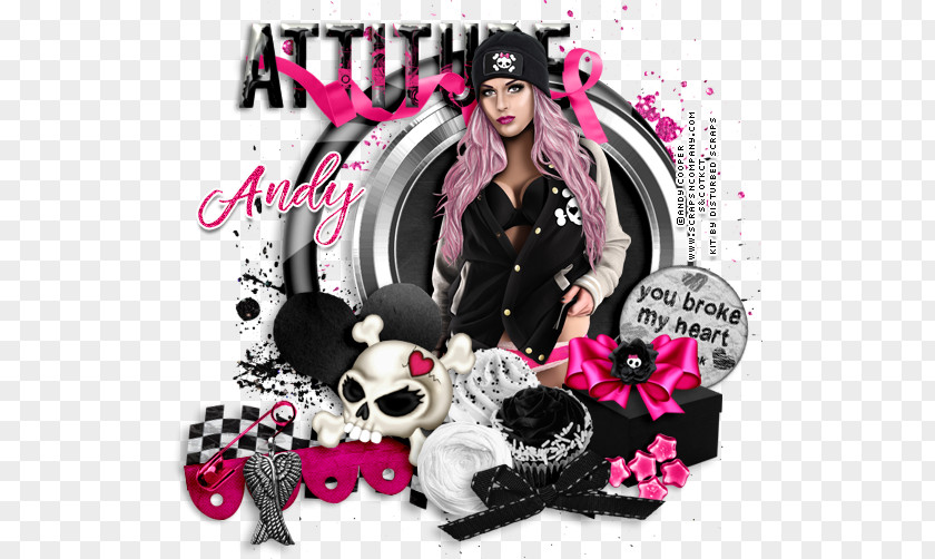 Skull Tag Album Cover Pink M Product Brand Font PNG