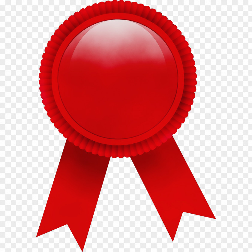 Bottle Cap Red Rosette PNG