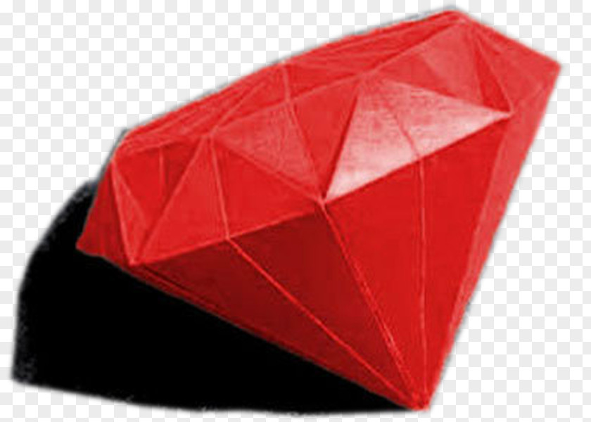 Pearl Paper Origami Ruby ​​in Kind Promotion Advertising PNG