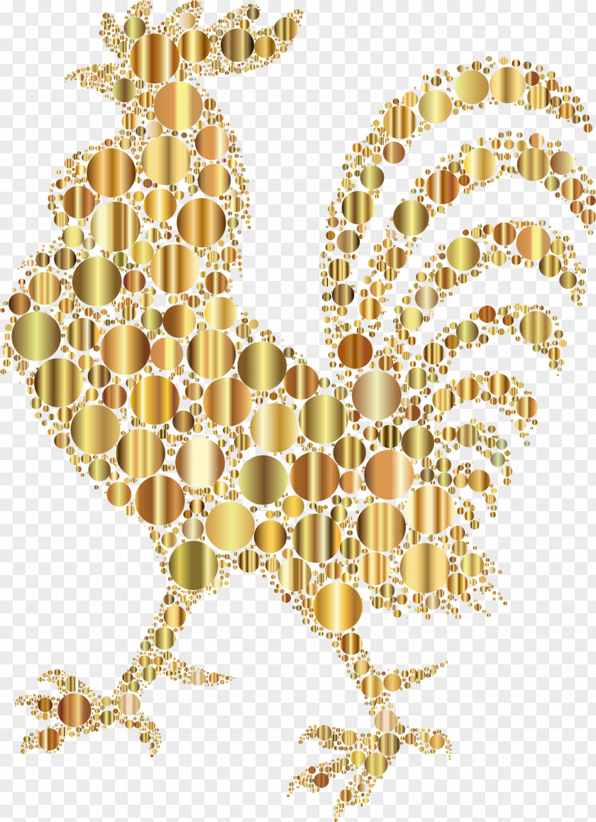 Chinese New Year Chicken Rooster Zodiac PNG