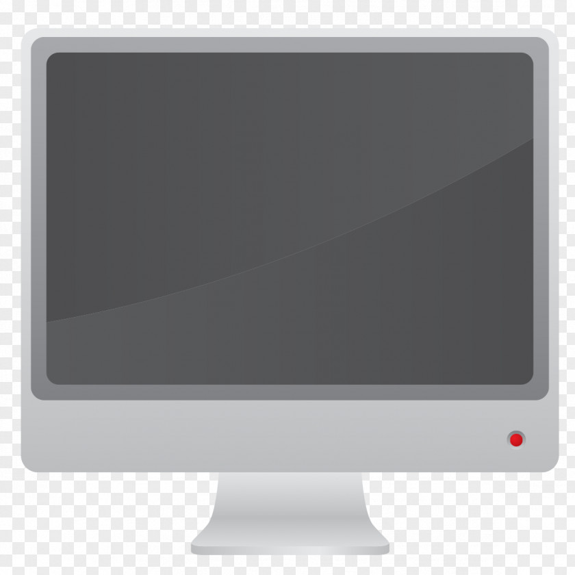 Grey Computer Screen Monitors Output Device Multimedia Angle PNG