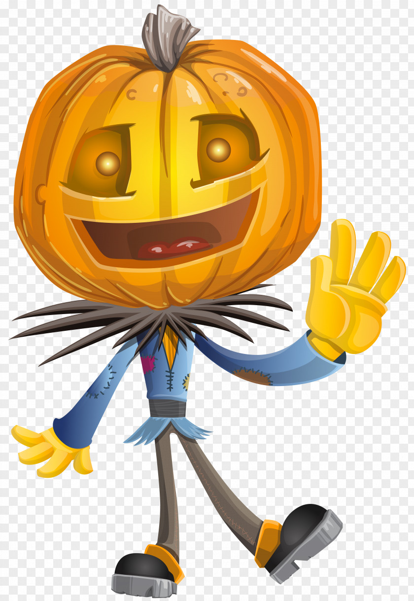 Pumpkin Head Clip Art Image Calabaza Halloween PNG