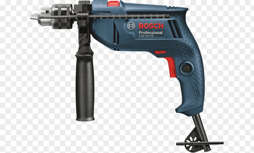 Bateria Bosch GSB 550 RE Augers Robert GmbH Tool 13 2800RPM Keyless 600W 1800g Power Drill PNG