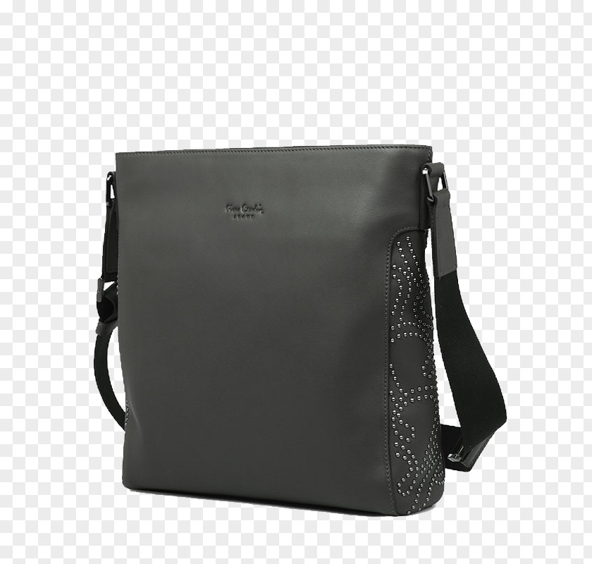 Pierre Cardin Vertical Section Shoulder Bag Designer Messenger PNG