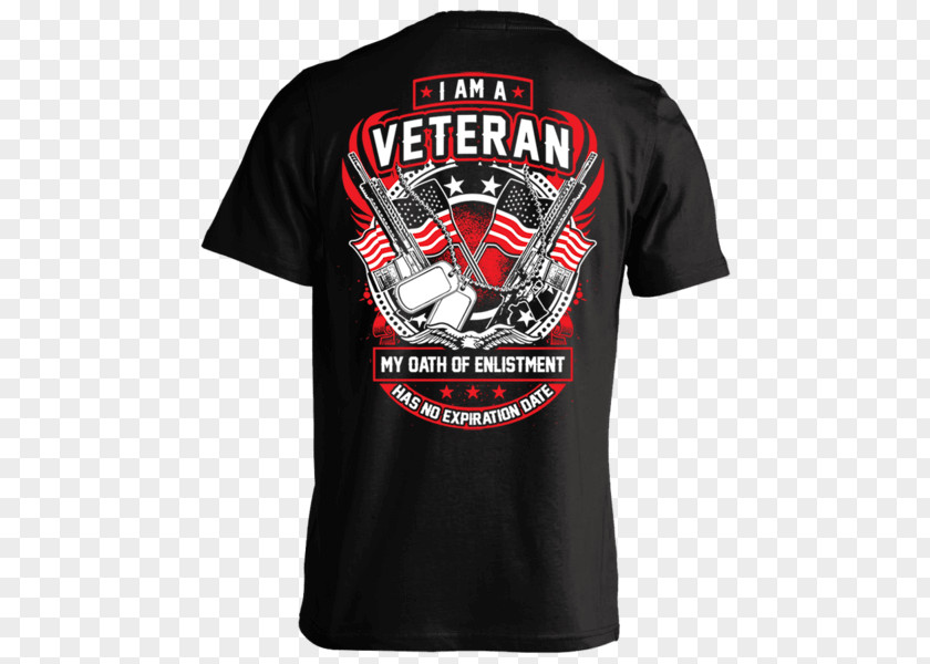 T-shirt United States Veteran Military PNG