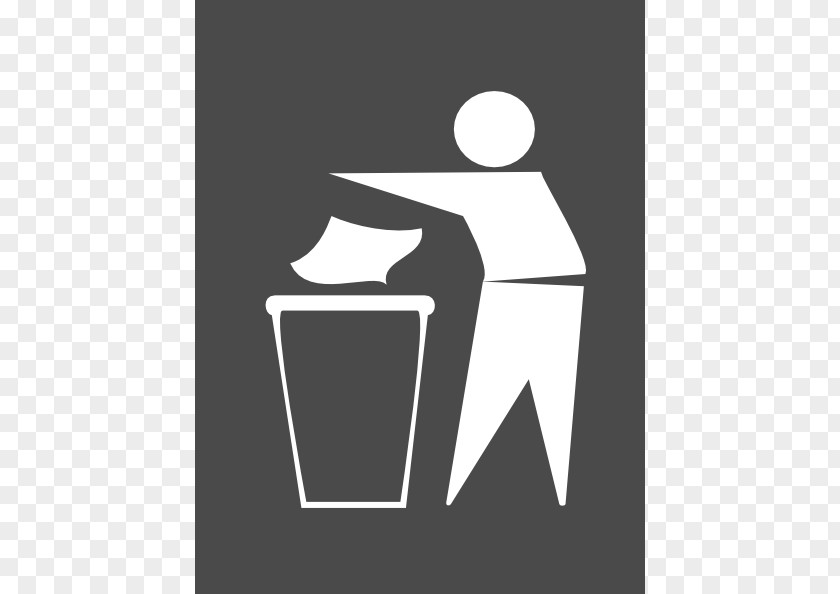 Trash Can Sign Symbol Waste Container Clip Art PNG