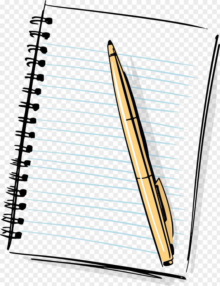 Ball Pen Paper Product And Notebook PNG
