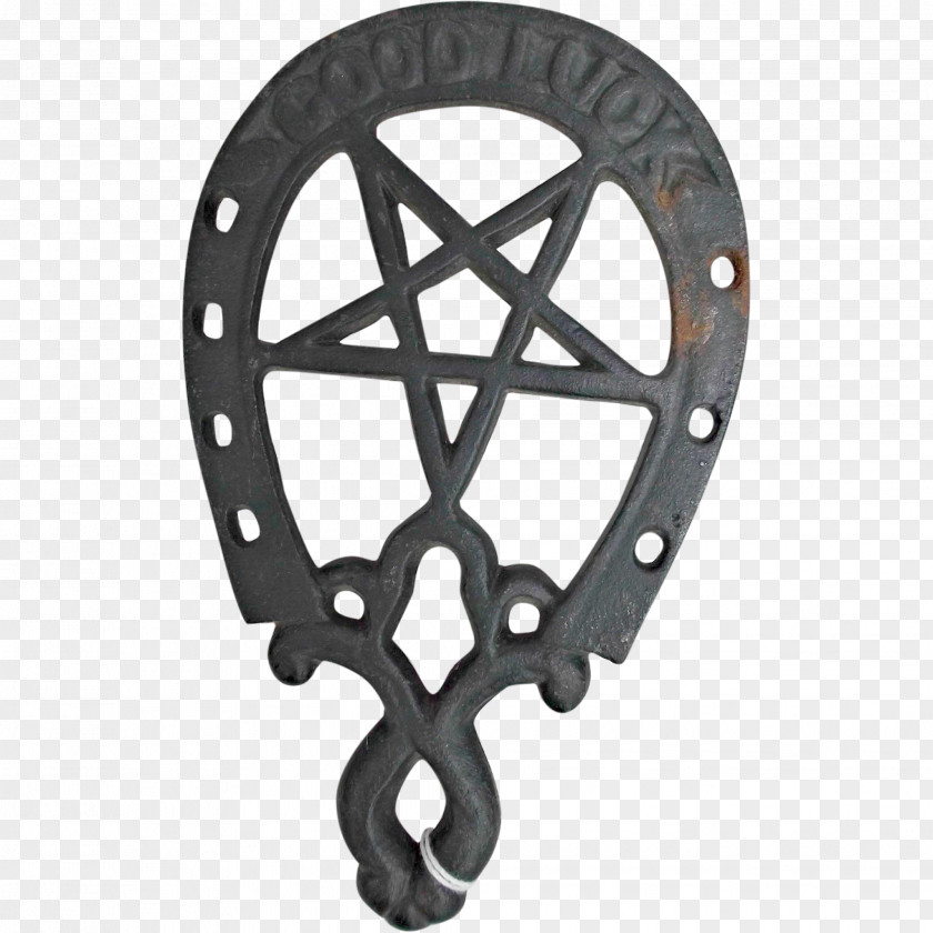 Horseshoe Cast Iron Trivet PNG