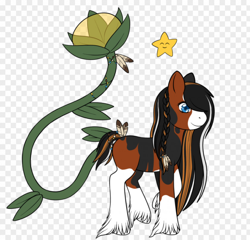 Mustang Pony Mane Cat Kitsune PNG