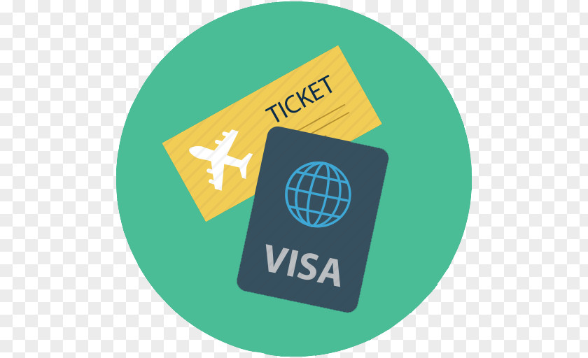 Passport Visa Air Travel Flight Airline Ticket Airplane PNG