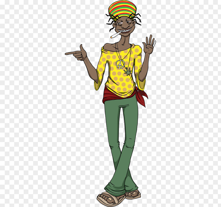 Rastaman Rastafari Clip Art PNG