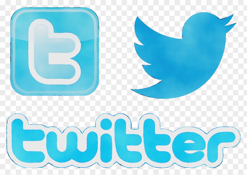 Azure Turquoise Twitter Logo PNG