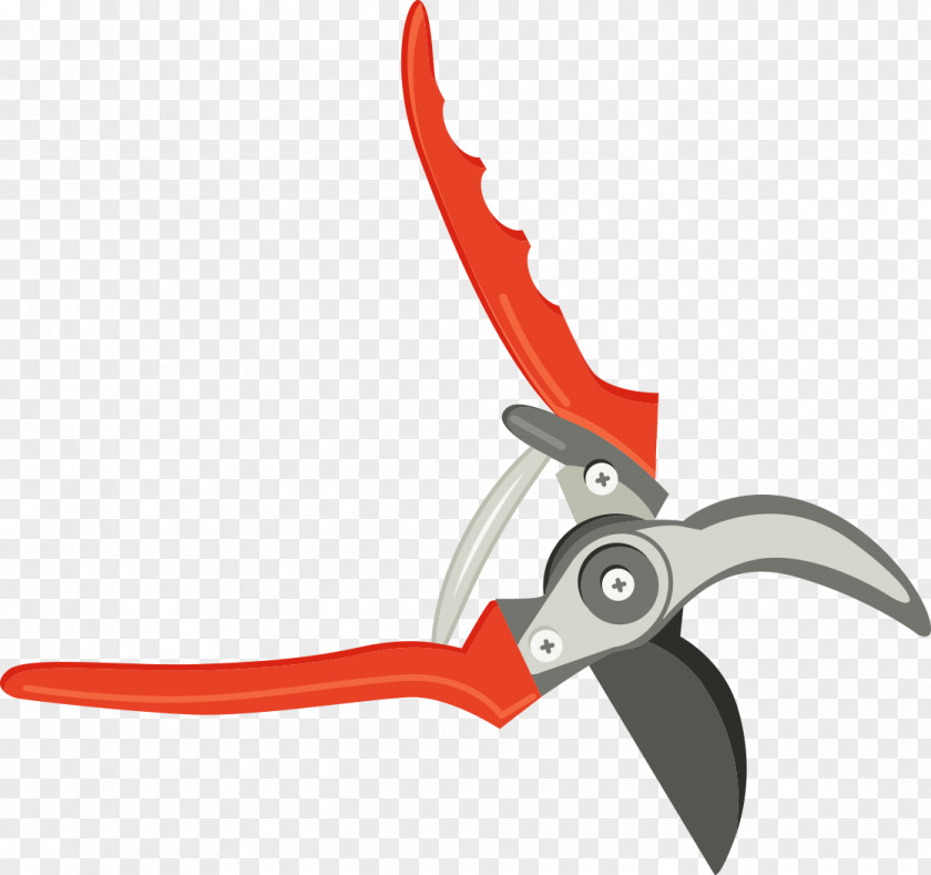 Forceps Scissors Pruning Shears Diagonal Pliers Garden PNG