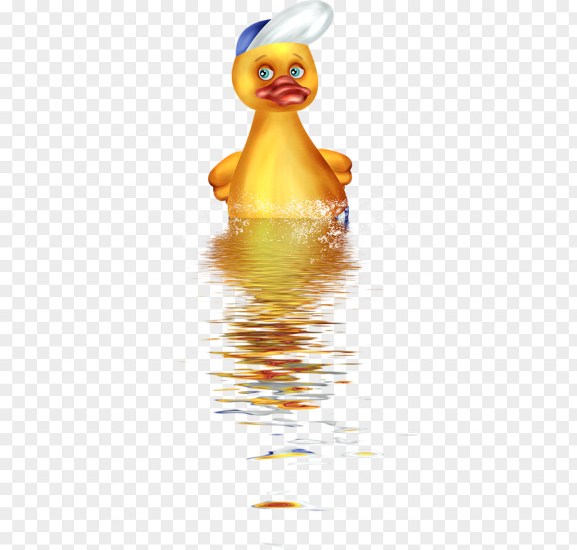 Hand Drawn Cute Little Duck Illustration PNG