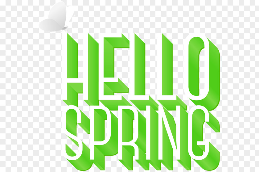 Hello Spring Desktop Wallpaper Art Clip PNG