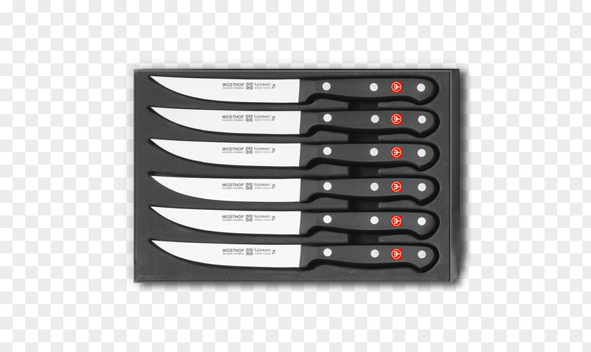 Knife Steak Wüsthof Kitchen Knives Cutlery PNG