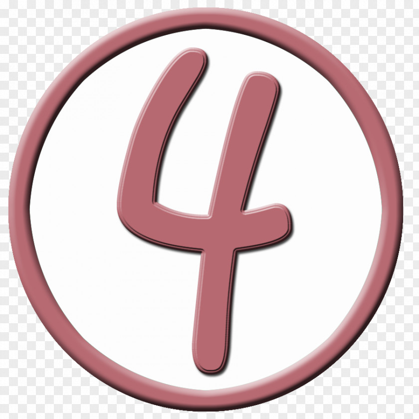 Number 4 Circle Symbol Download PNG