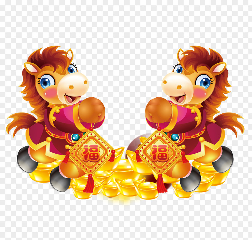 Chinese New Year Of The Horse Zodiac Rat PNG