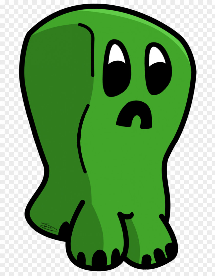 Creeper Minecraft Drawing Animation PNG