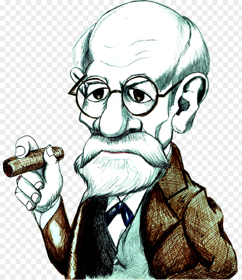 Freud Cartoon Comics Caricature Fan Art PNG