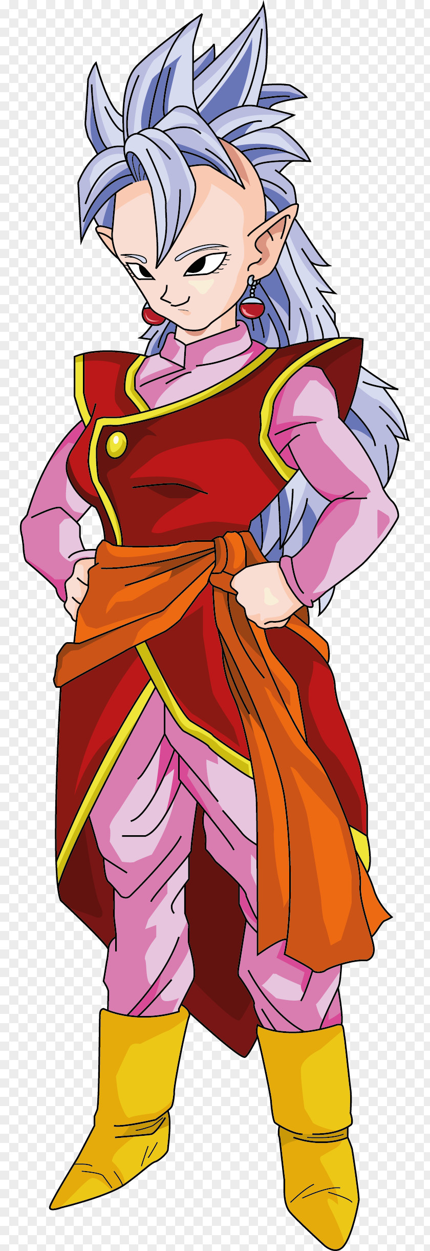 Goku East Kaiō-shin King Kai Majin Buu Gotenks PNG