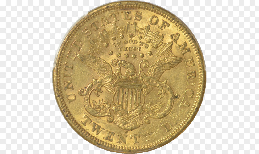 Gold Coin Quarter Eagle PNG