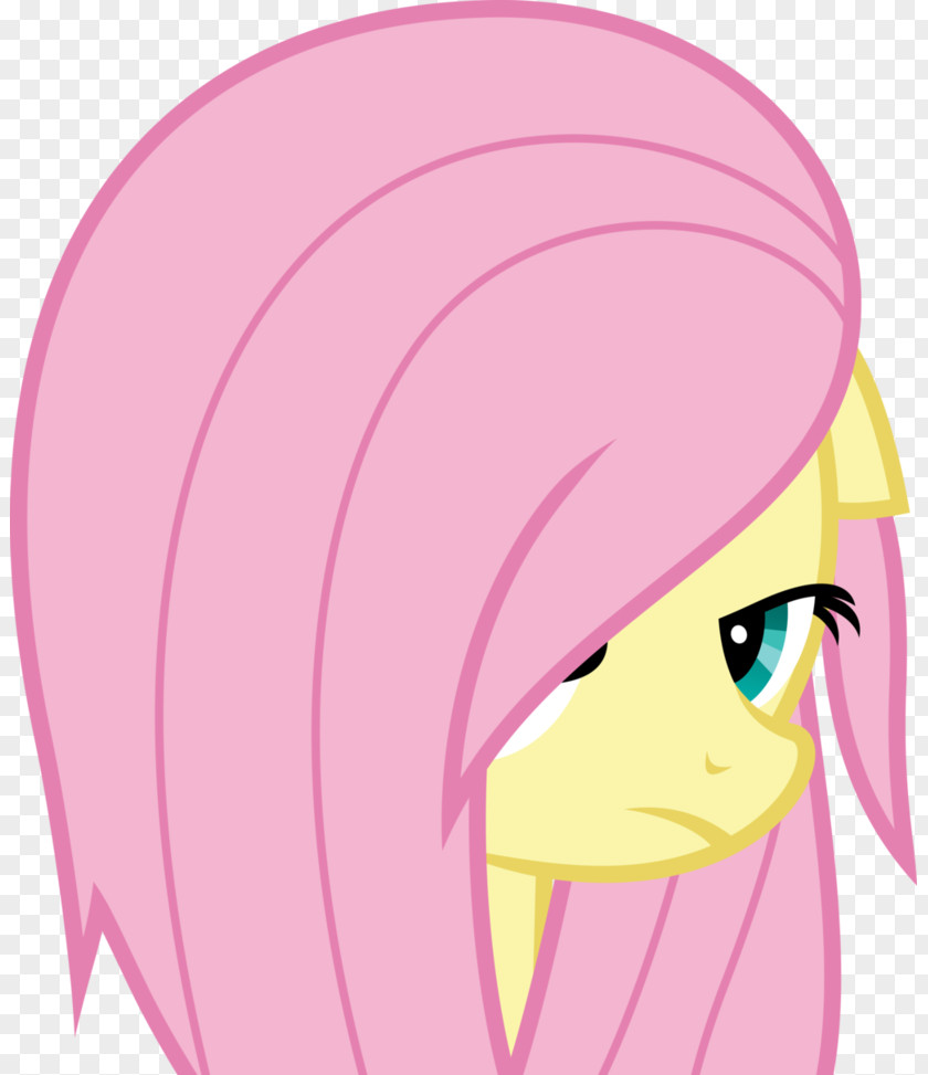Hair Fluttershy Hairstyle Rainbow Dash Face PNG