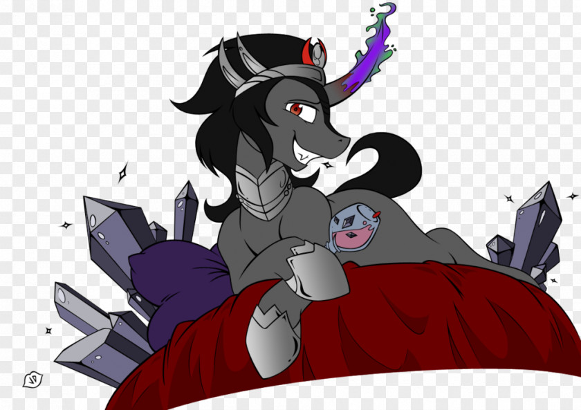 Horse Drawing King Sombra Shadow Fan Fiction PNG
