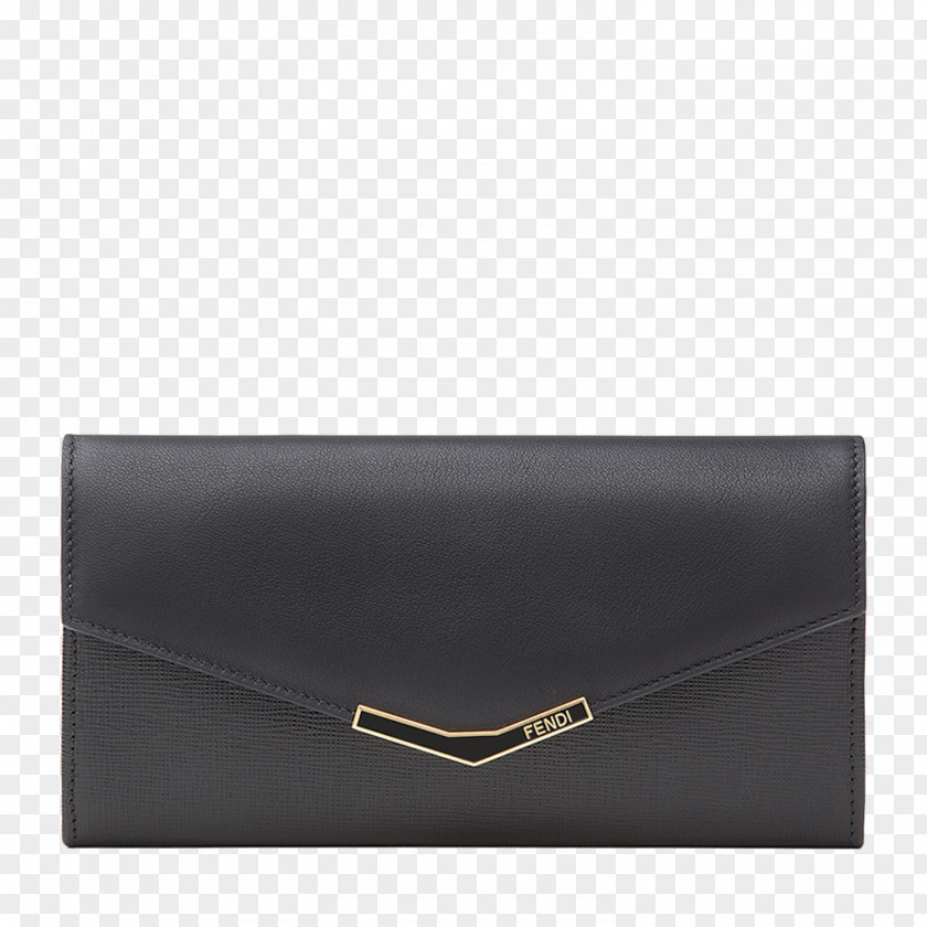 Ms. FENDI Fendi Leather Wallet Handbag Brand PNG