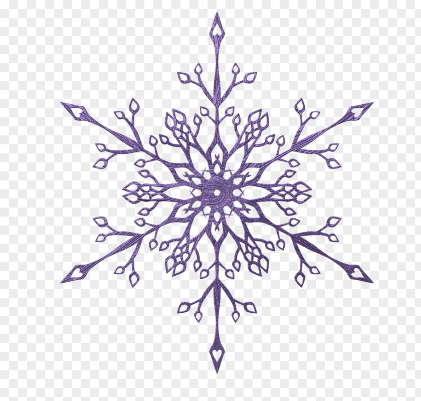 Purple Snowflake Pattern Crystal Euclidean Vector Sticker Glitter PNG