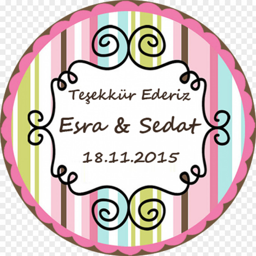 Wedding Sticker Label Party Supply Web-to-print Nazar PNG