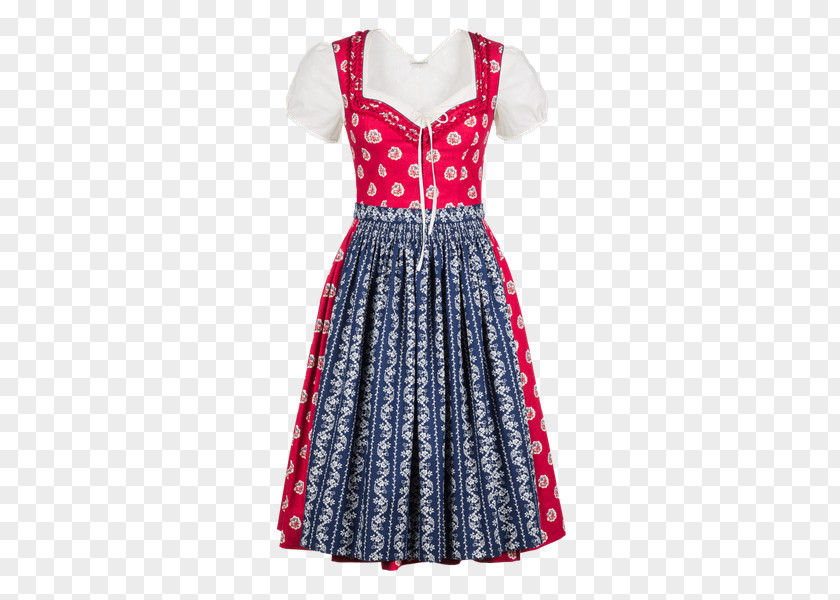 Dress Dirndl Polka Dot Fashion Clothing PNG