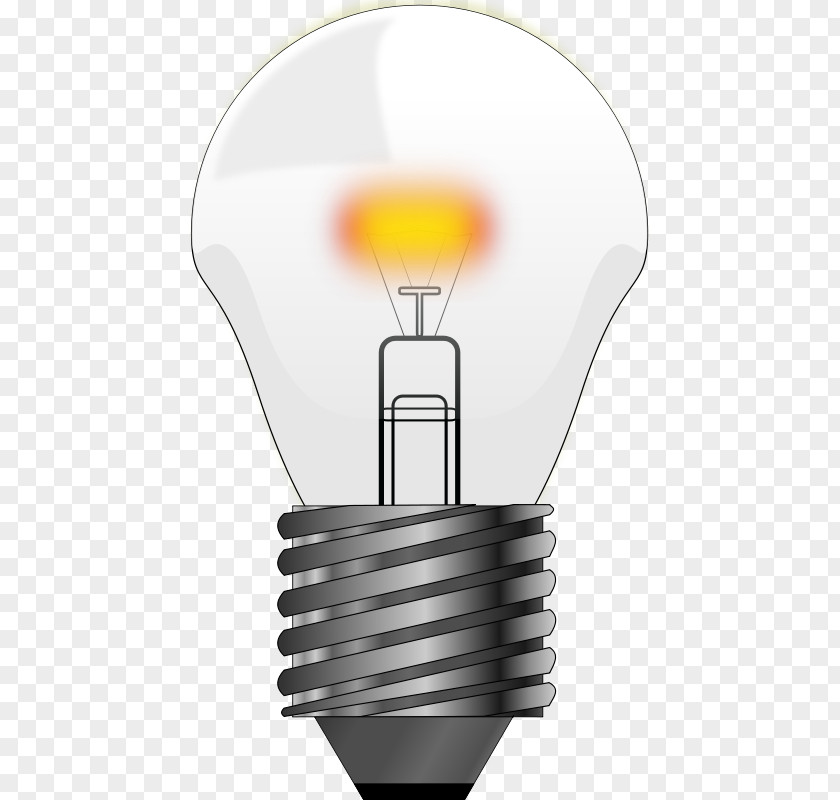 Electric Lamp Cliparts Incandescent Light Bulb Animation Clip Art PNG