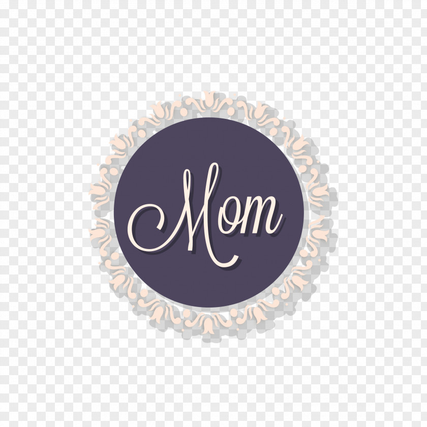 Happy Mothers' Day Logo Brand Purple Font PNG