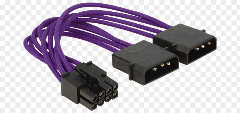 Laptop Power Cord Connector Graphics Cards & Video Adapters Molex Electrical Cable PCI Express PNG
