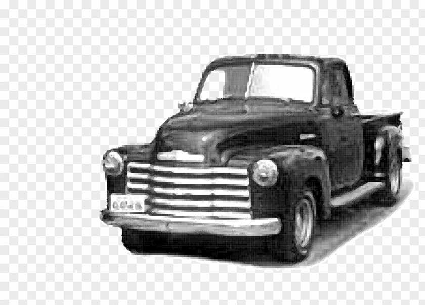 Pickup Truck Car Chevrolet Van Bel Air PNG