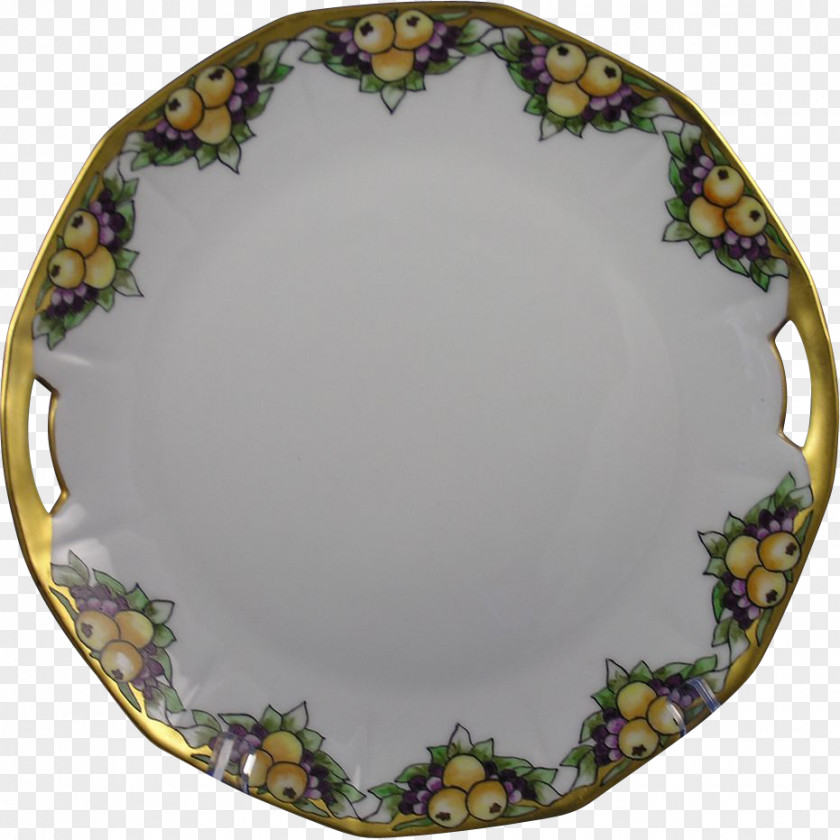 Plate Platter Porcelain Tableware Oval PNG