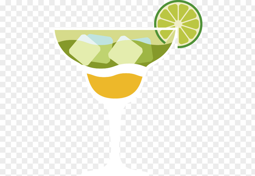 Cartoon Exquisite Cocktail Carbonated Water Garnish Martini Squash PNG