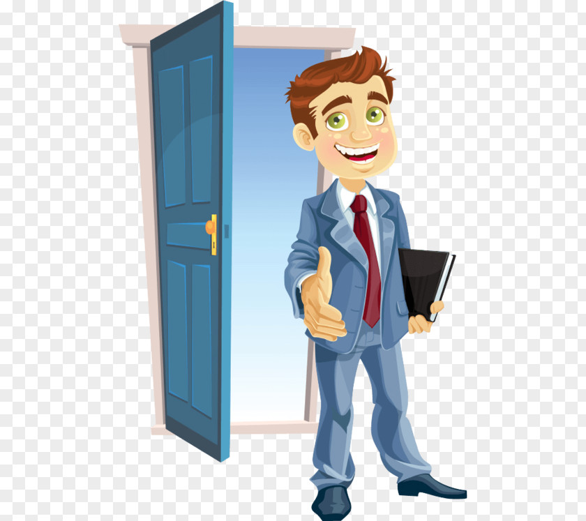 Doorstep Job Interview Businessperson Seeker PNG