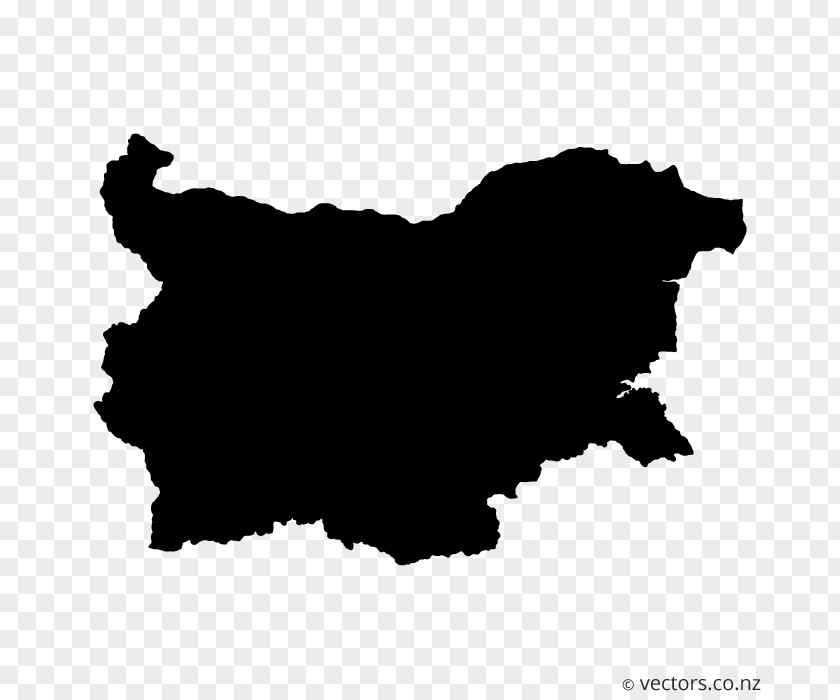 Blank Vector Bulgaria Map Stock Photography PNG