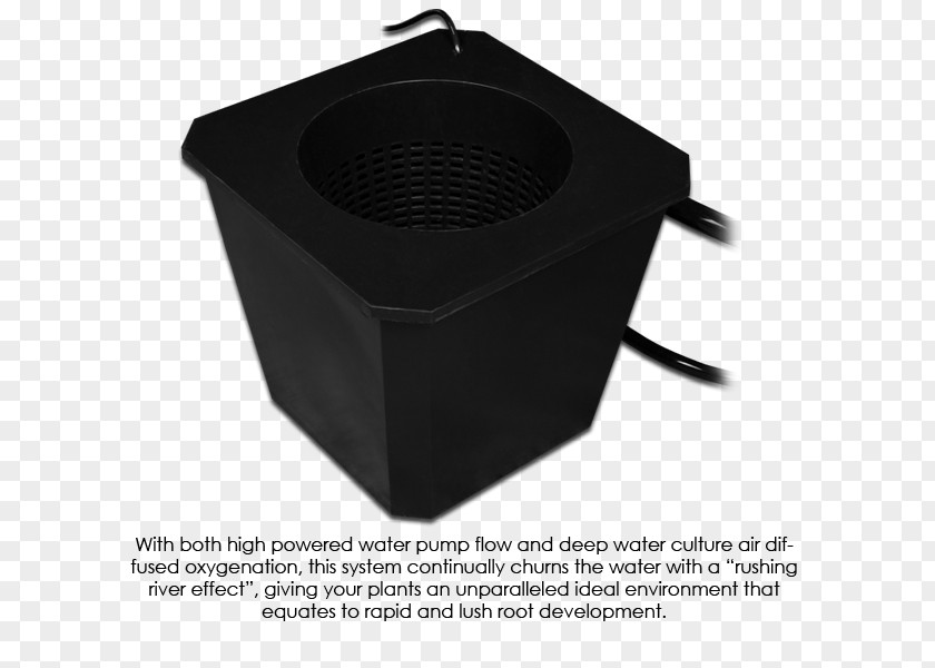 Bucket Hydroponics Deep Water Culture SuperCloset System PNG