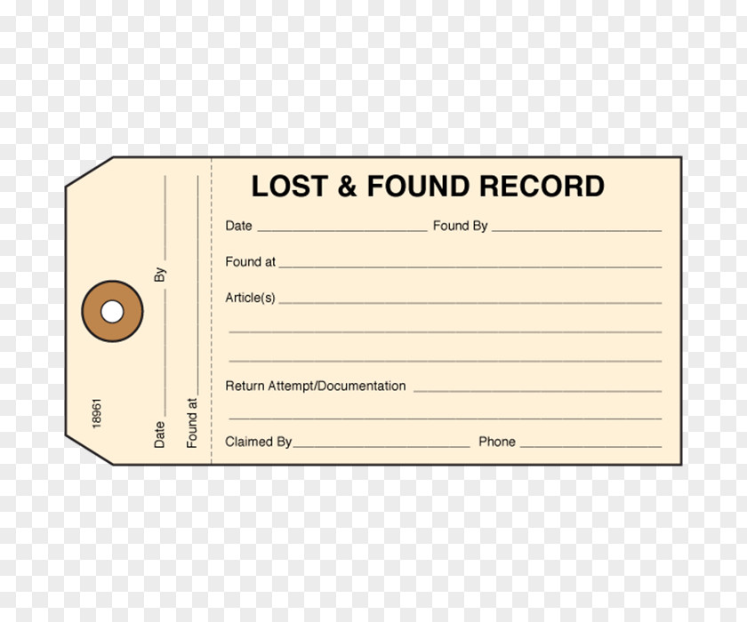 Cv Template Lost And Found Paper Printing PNG