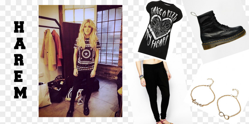 Ellie Goulding Leggings Fashion Shoulder Arm Tights PNG