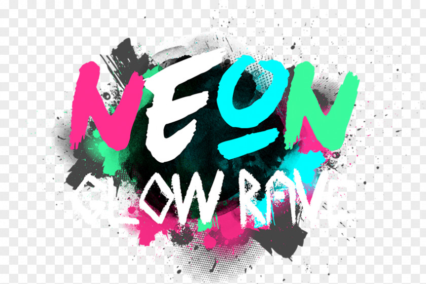 Glow Party Logo Brand BE AMAZED PNG