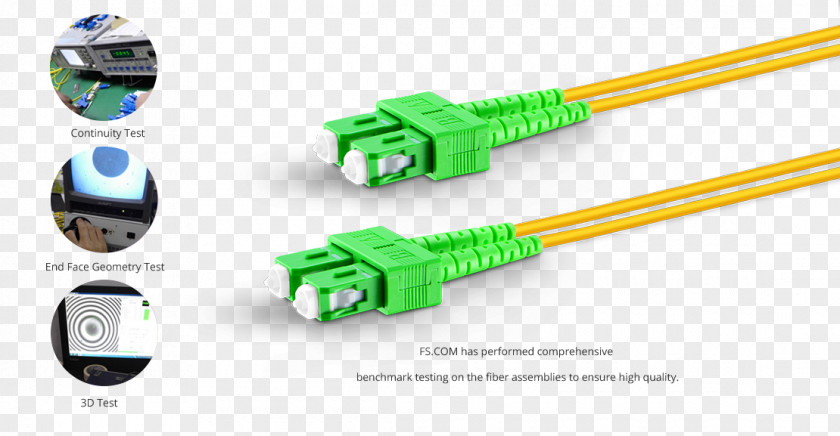 Optical Fiber Connector Network Cables Single-mode Cable PNG