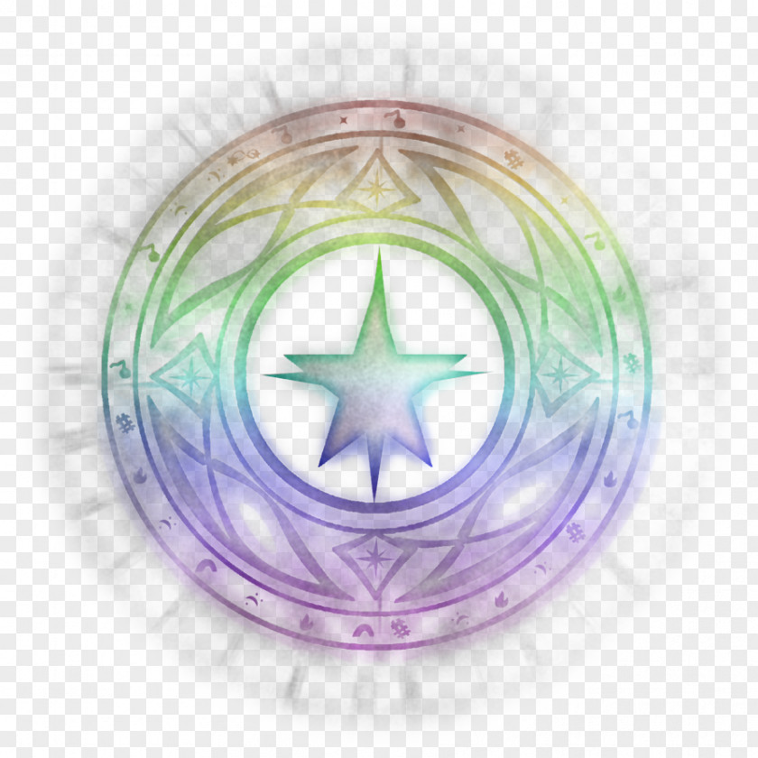 Purple Green Aqua Circle Symbol PNG