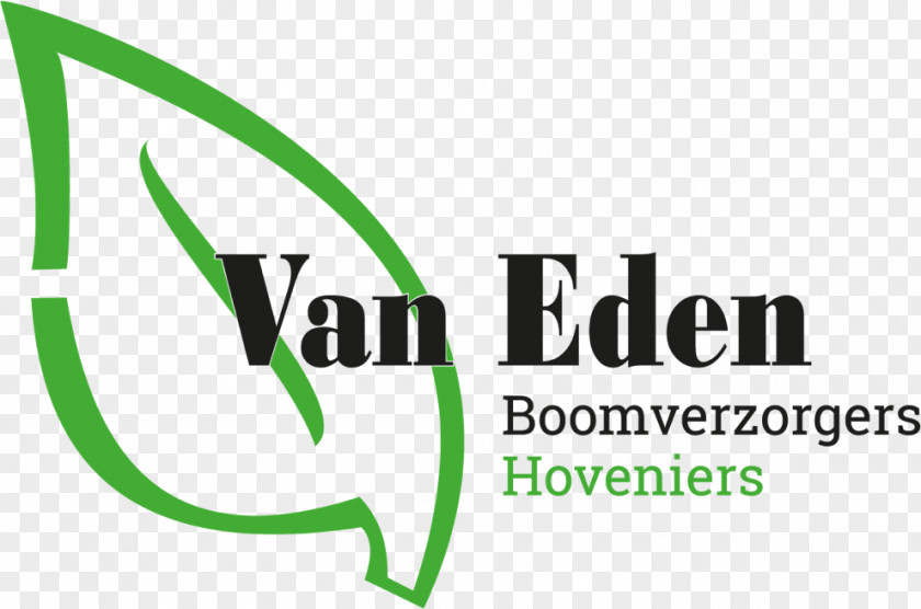 Vans Logo Van Eden Boomverzorging Klein Boonschate Holten B.V. Rijssen Landscaping PNG