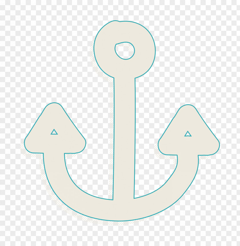 Anchor Hand Drawn Tool Icon PNG