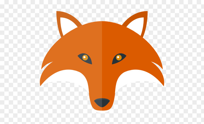 Animals ICON Red Fox Clip Art PNG